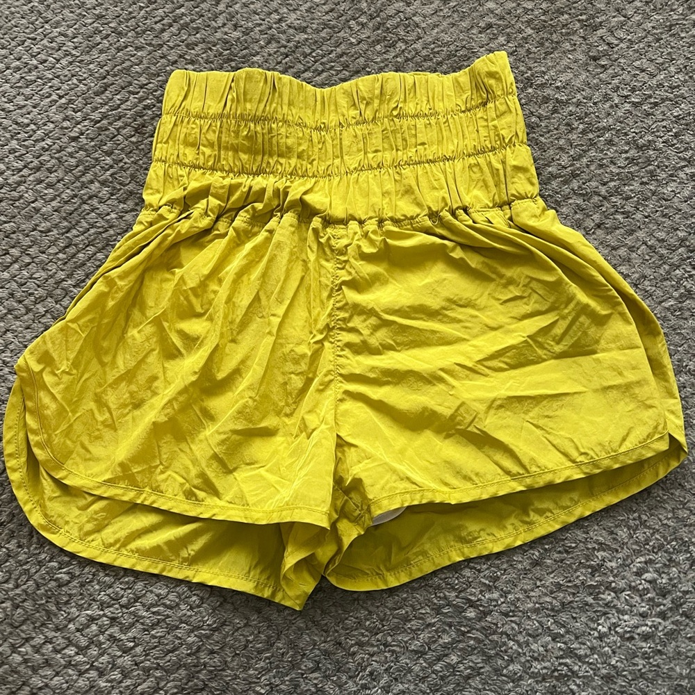 Free People Yellow Women's Shorts